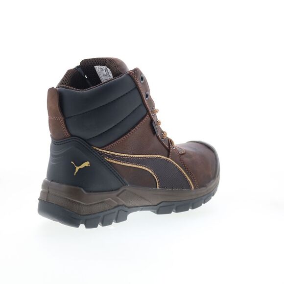 Puma Safety Mens Tornado Soft Toe CTX Mid Waterproof EH SR Brown Boots (NWT) - Picture 7 of 7
